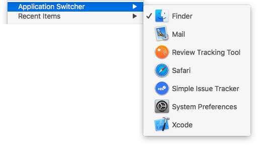 CustomMenu 3 - Applications Switcher Image